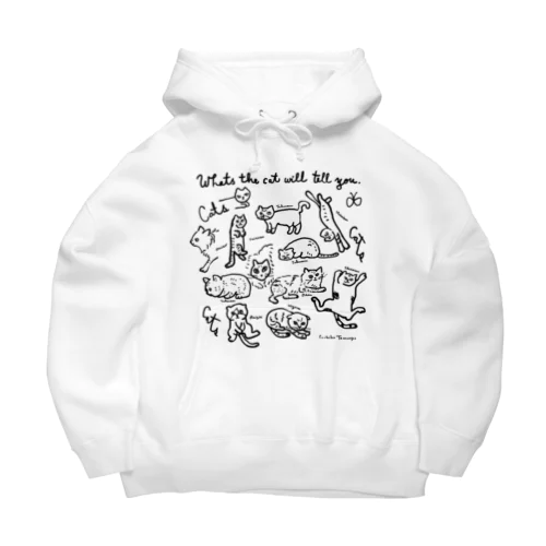 cat cat cat !! Big Hoodie