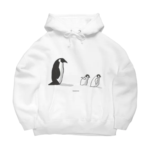 ペンギン親子① Big Hoodie