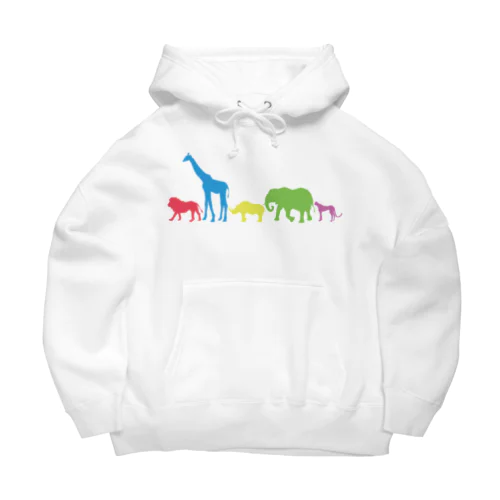 アニマルズ_COLOR Big Hoodie