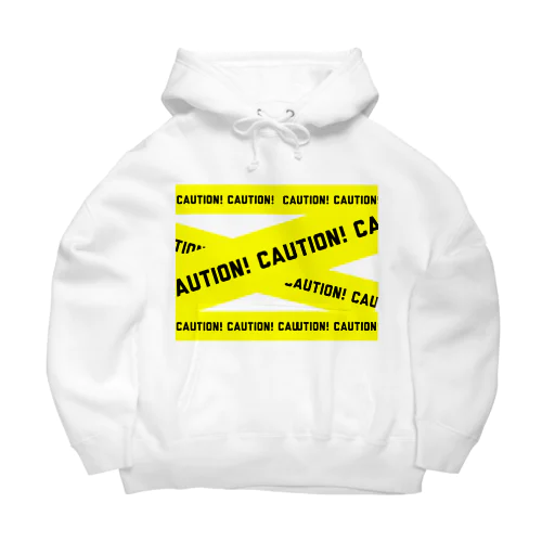 caution！ ビッグシルエットパーカー