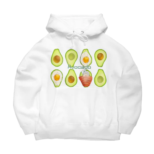 avocado🥑🥑 ビッグシルエットパーカー