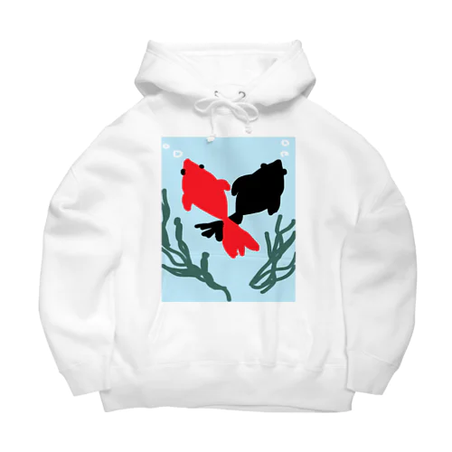 交錯する金魚 Big Hoodie