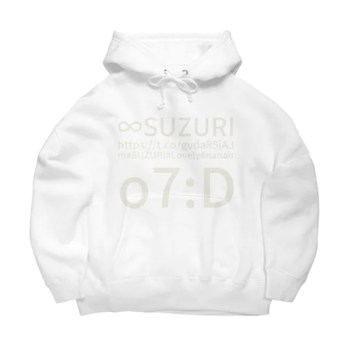  ∞ SUZURI https://t.co/gvda85jAJm #SUZURI  #Lovely #nanairo7 :D Big Hoodie