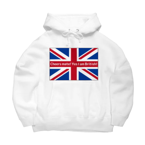 BRITISH ビッグシルエットパーカー