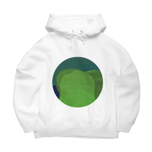 green circle Big Hoodie