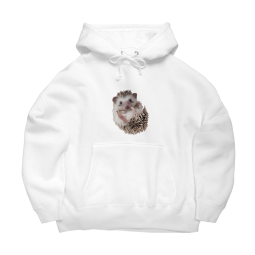 ハリネズミのあんず Big Hoodie