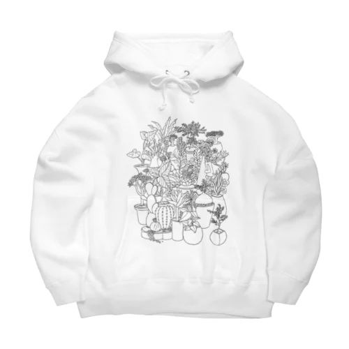 植物たち Big Hoodie