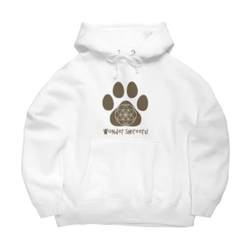 肉球シードオブライフ（カフェオレ） Big Hoodie