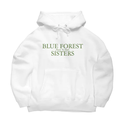 BLUE FOREST SISTERS ビッグシルエットパーカー