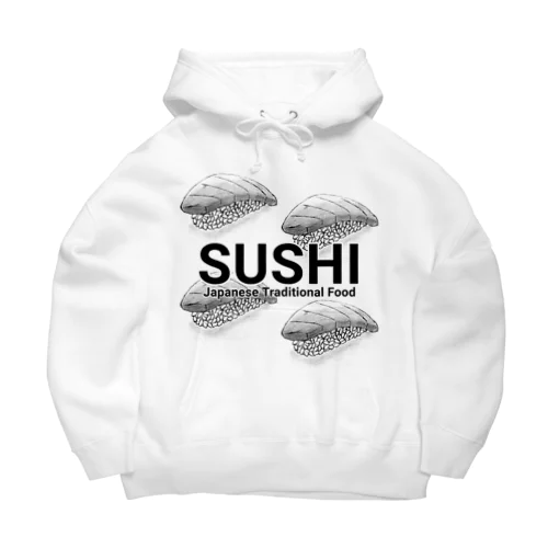 寿司 ～SUSHI～ ビッグシルエットパーカー