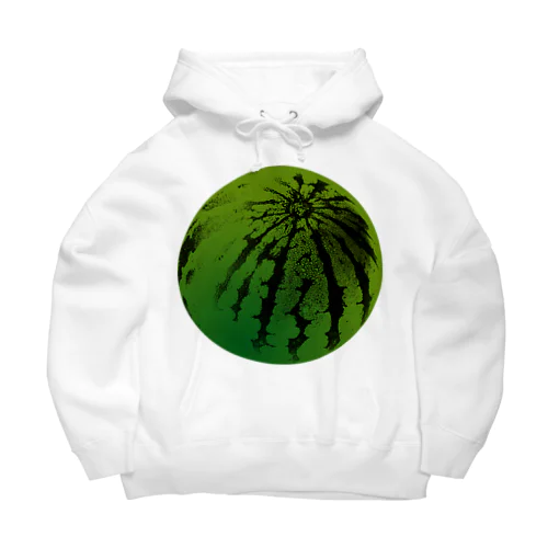 すいか -watermelon- 丸 Big Hoodie