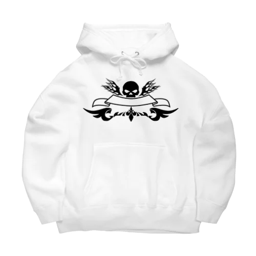 skull×fleur Big Hoodie