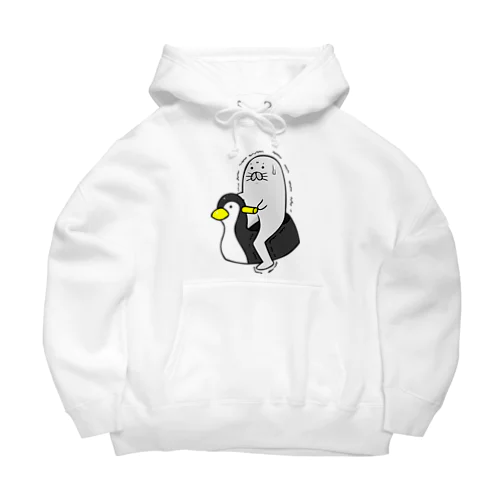 足ザラシ"トイレ" Big Hoodie