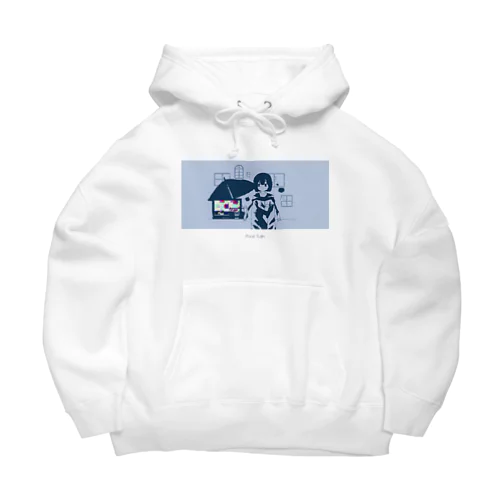 Pixel Rain Big Hoodie