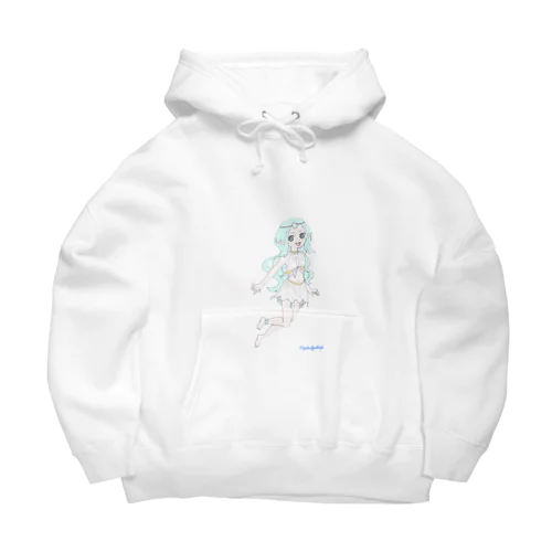 アクアマリンの擬人化 Big Hoodie