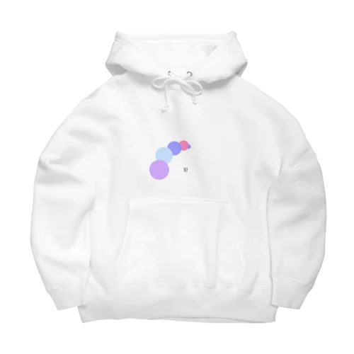 Pastel color dots 2 Big Hoodie