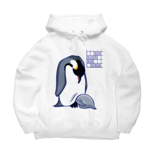 解説「おっとこれはイビアナですね」ペンギン編 Big Hoodie