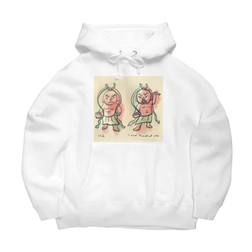 ゆる仏画「仁王」 Big Hoodie