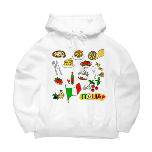 I love Italy Big Hoodie