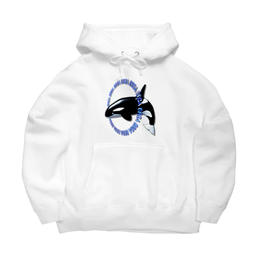 ORCA シャチ Big Hoodie