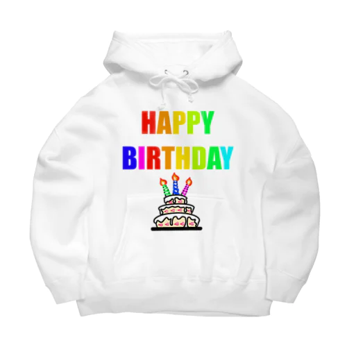 ハッピーバースデー Big Hoodie