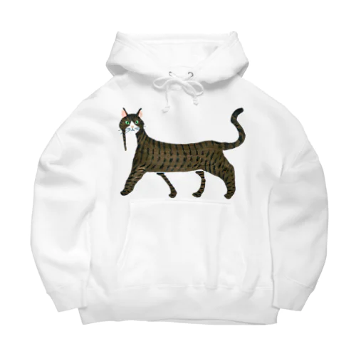 きじしろねこ Big Hoodie