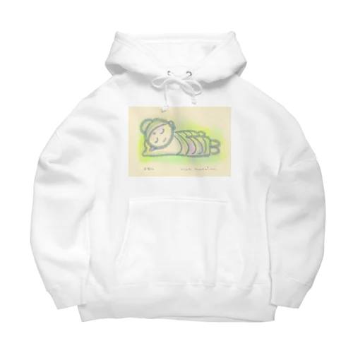 ゆる仏画「涅槃仏」 Big Hoodie