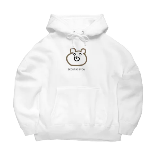 IKOUTAISYOU Big Hoodie