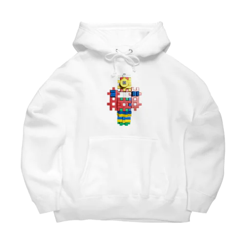 ブロックロボットくん Big Hoodie