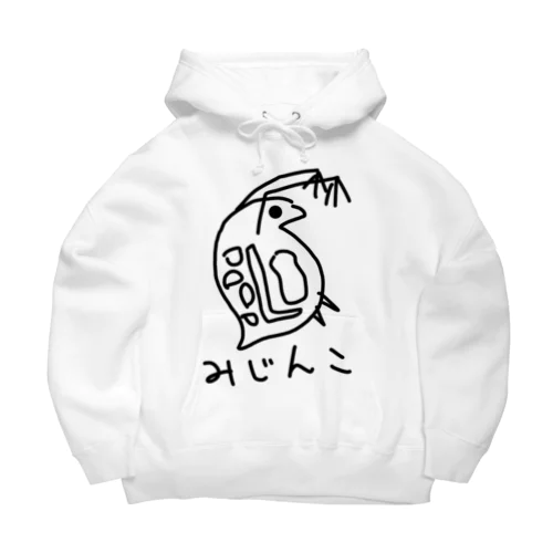 ミジンコ Big Hoodie