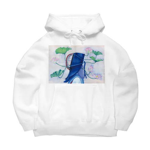 花に寄生される少女 Big Hoodie