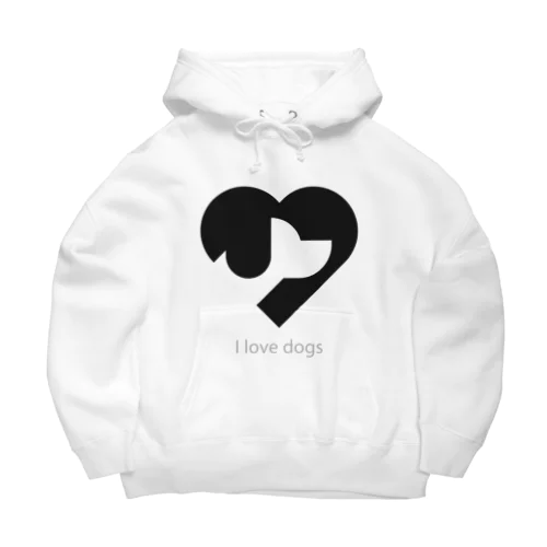 I love dogs Big Hoodie