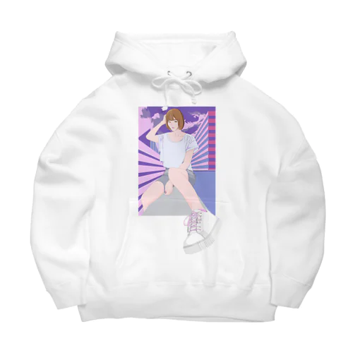 Girl 3D Big Hoodie