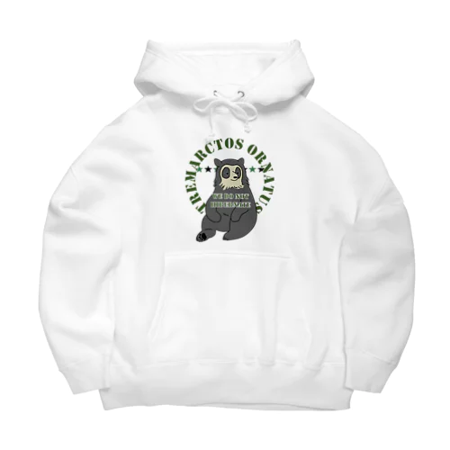 メガネグマ Big Hoodie