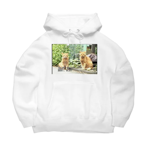 miniDVテープ「二匹の猫」 Big Hoodie