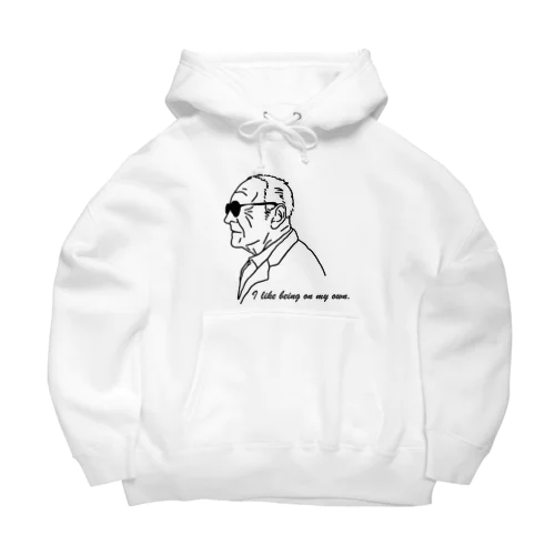 カッコイイおじいさん Big Hoodie