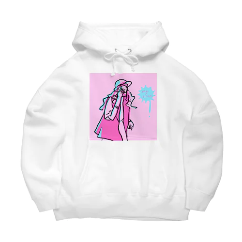 ていくあぴくちゃ Big Hoodie