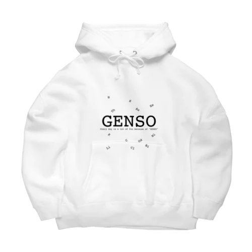 GENSO ビッグシルエットパーカー