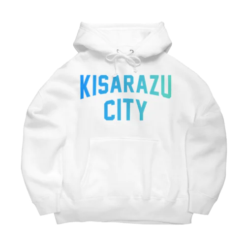 木更津市 KISARAZU CITY ロゴブルー Big Hoodie