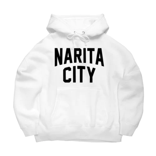 成田市 NARITA CITY ロゴブラック Big Hoodie