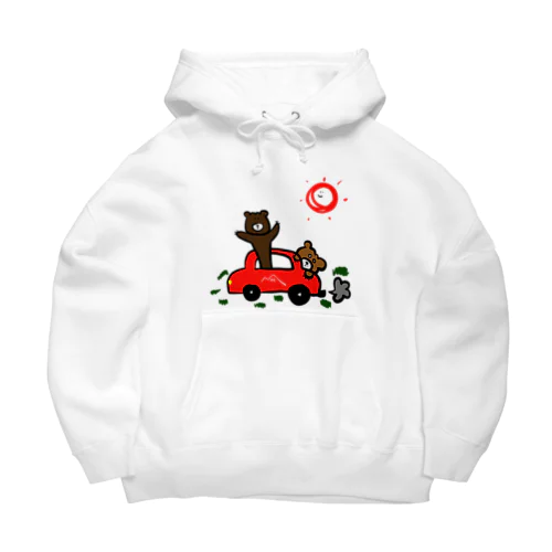 クマ、運転始めました Big Hoodie