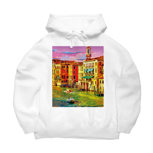 イタリア ヴェネツィアの夕暮れ Big Hoodie