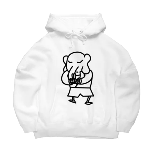 ばんぞうくん全身 Big Hoodie