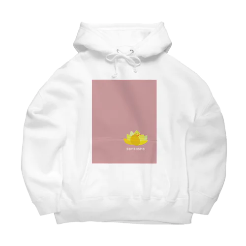 ハスの花 Big Hoodie