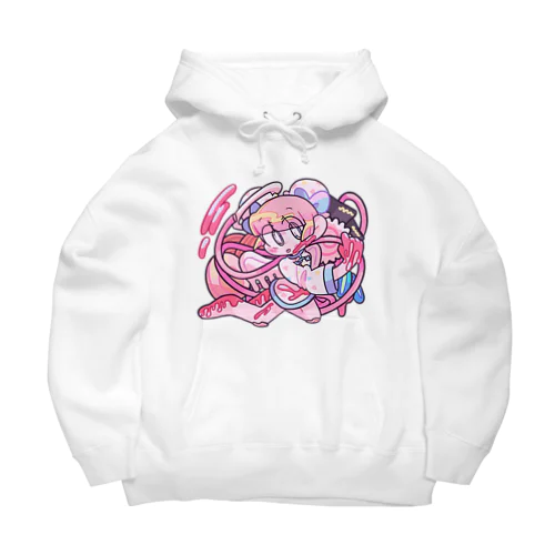 Pinkayokoちゃん麺 Big Hoodie