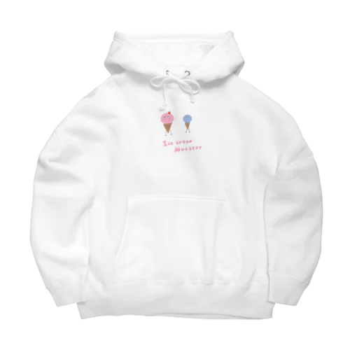 Ice cream monster Big Hoodie