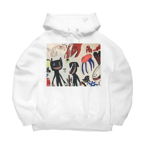 トレバーくんたち Big Hoodie