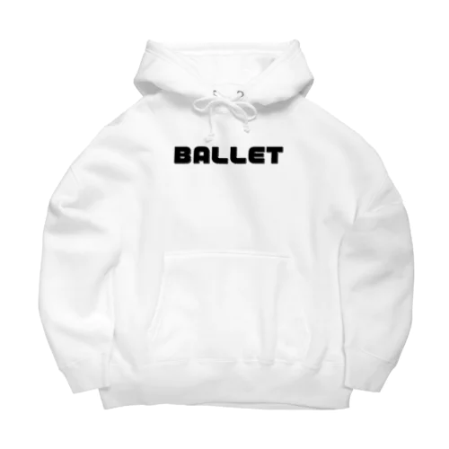 BALLET black ビッグシルエットパーカー