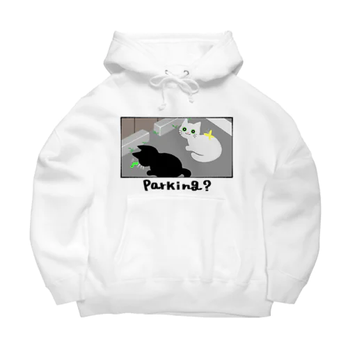 駐車場の猫ちゃん Big Hoodie