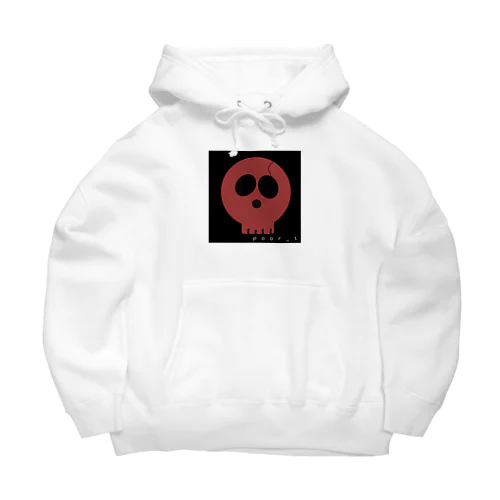 Poor_t skull Big Hoodie